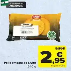 Carrefour Lara - pollo empanado oferta