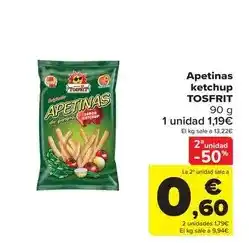 Carrefour Tosfrit - apetinas ketchup oferta