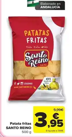 Carrefour Patata fritas oferta