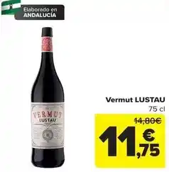 Carrefour Lustau - vermut oferta