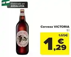 Carrefour Victoria - cerveza oferta