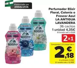 Carrefour Antigua usanza - perfumador elixir floral, colonia o frescor azul oferta