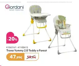 Prénatal Giordani - trona yummy 2.0 teddy o forest oferta