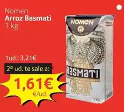 GM Cash & Carry Nomen - arroz basmati oferta