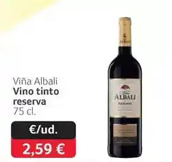 GM Cash & Carry Viña albali - vino tinto reserva oferta