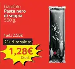 GM Cash & Carry Garofalo - pasta nero di seppia oferta