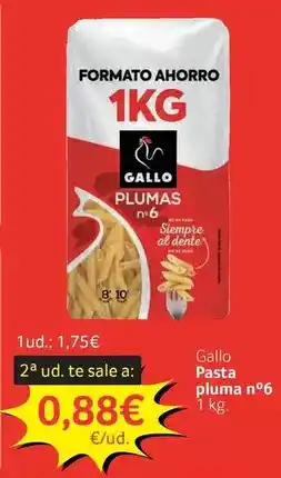 GM Cash & Carry Gallo - pasta pluma oferta