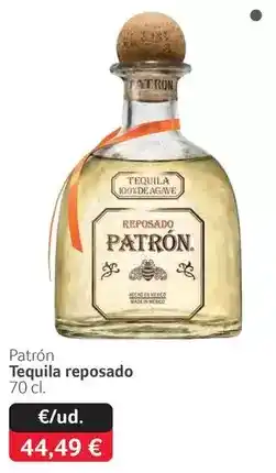 GM Cash & Carry Patrón - reposado oferta