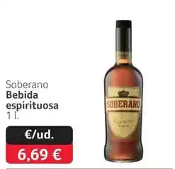 GM Cash & Carry Soberano - bebida espirituosa oferta