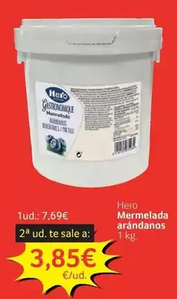GM Cash & Carry Hero - mermelada arandanos oferta