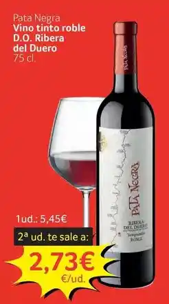 GM Cash & Carry Pata negra - vino tinto roble d.o. ribera del duero oferta