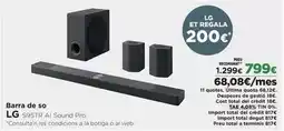 El Corte Inglés Lg - barra de so oferta