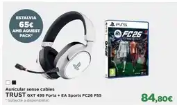 El Corte Inglés Trust - auricular sense cables oferta