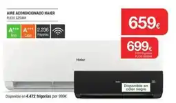 Milar Aire acondicionado haier flexi s25wh oferta