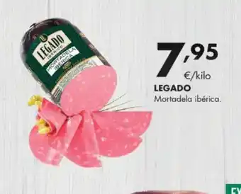 Supermercados Lupa LEGADO Mortadela ibérica oferta