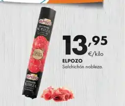 Supermercados Lupa ELPOZO Salchichón nobleza oferta