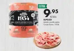 Supermercados Lupa ELPOZO Jamón cocido extra Cruce Duroc 1954 oferta