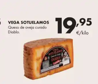 Supermercados Lupa VEGA SOTUELAMOS Queso de oveja curado Diablo oferta