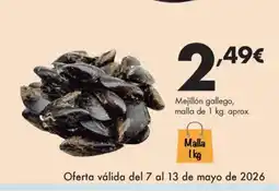 Supermercados Lupa Mejillón gallego oferta
