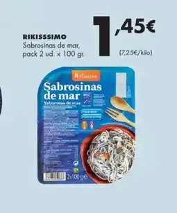 Supermercados Lupa RIKISSSIMO Sabrosinas de mar oferta