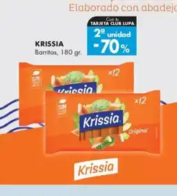 Supermercados Lupa KRISSIA Barritas oferta