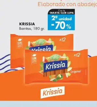 Supermercados Lupa KRISSIA Barritas oferta