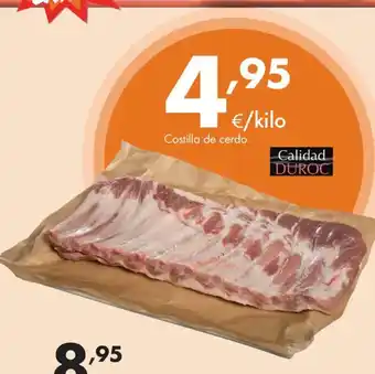 Supermercados Lupa Costilla de cerdo oferta