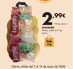 Supermercados Lupa LUGAREÑO Patata oferta