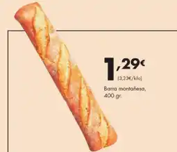 Supermercados Lupa Barra montañesa oferta