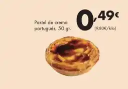 Supermercados Lupa Pastel de crema portugués oferta