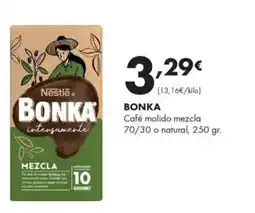 Supermercados Lupa BONKA Café molido mezcla 70/30 o natural oferta
