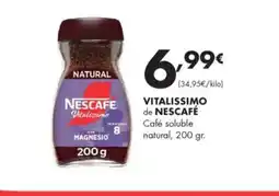 Supermercados Lupa VITALISSIMO DE NESCAFÉ Café soluble natural oferta