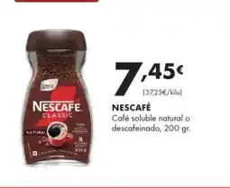 Supermercados Lupa NESCAFÉ Café soluble natural o descafeinado oferta