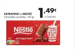Supermercados Lupa EXTRAFINO de NESTLÉ Chocolate con leche oferta
