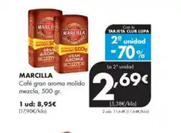 Supermercados Lupa MARCILLA Café gran aroma molido mezcla oferta