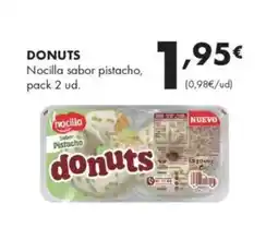 Supermercados Lupa DONUTS Nocilla sabor pistacho oferta