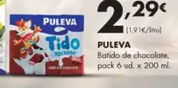 Supermercados Lupa PULEVA Batido de chocolate oferta