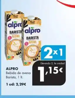 Supermercados Lupa ALPRO Bebida de avena Barista oferta