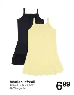 Zeeman Vestido infantil oferta