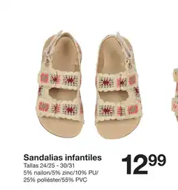 Zeeman Sandalias infantiles oferta