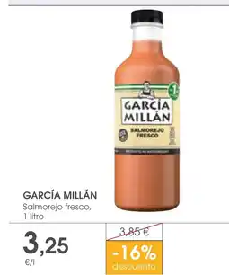 Supermercados Plaza GARCÍA MILLÁN Salmorejo fresco oferta