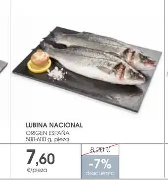 Supermercados Plaza Lubina nacional oferta