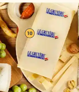 Supermercados Plaza LE GRUYÈRE Queso gruyère suizo en bloque oferta