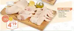 Supermercados Plaza Pollo fresco oferta
