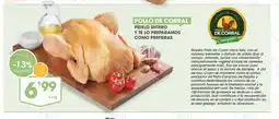 Supermercados Plaza Pollo de corral pídelo entero oferta