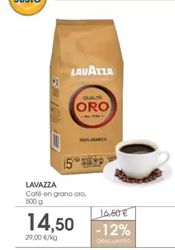 Supermercados Plaza LAVAZZA Café en grano oro oferta