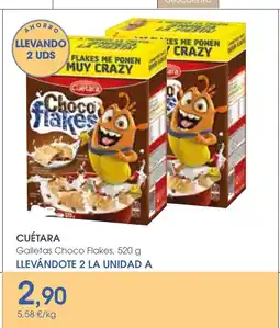 Supermercados Plaza CUÉTARA Galletas Choco Flakes oferta