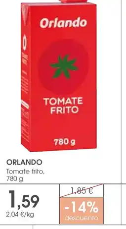 Supermercados Plaza ORLANDO Tomate frito oferta