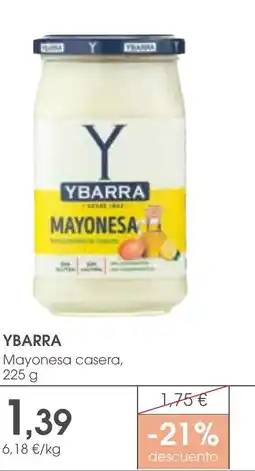 Supermercados Plaza YBARRA Mayonesa casera oferta