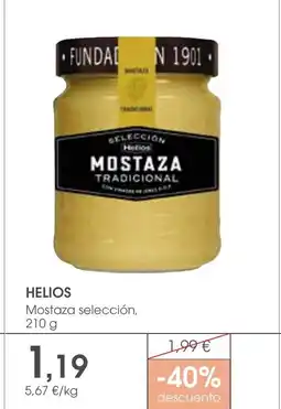 Supermercados Plaza HELIOS Mostaza selección oferta